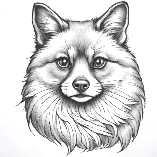 Pomeranaian Little Snout