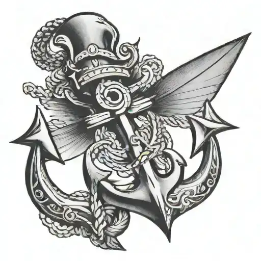 Anchor 999 Tattoo Made