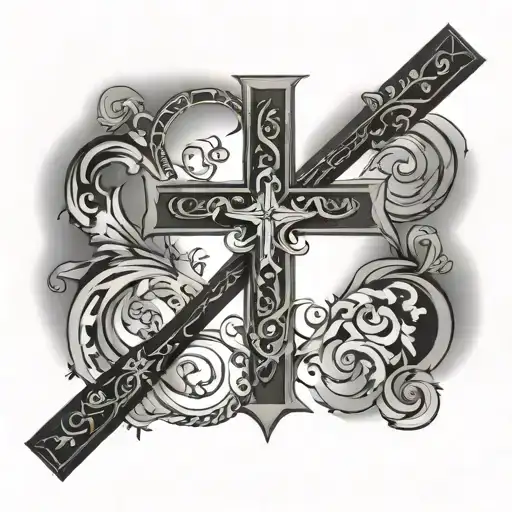 Christian Cross And Faith