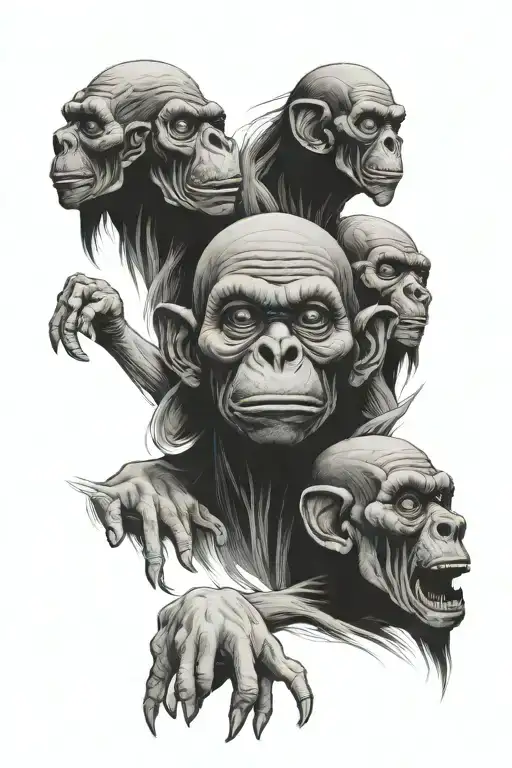 See No Hear No Speak No Evil