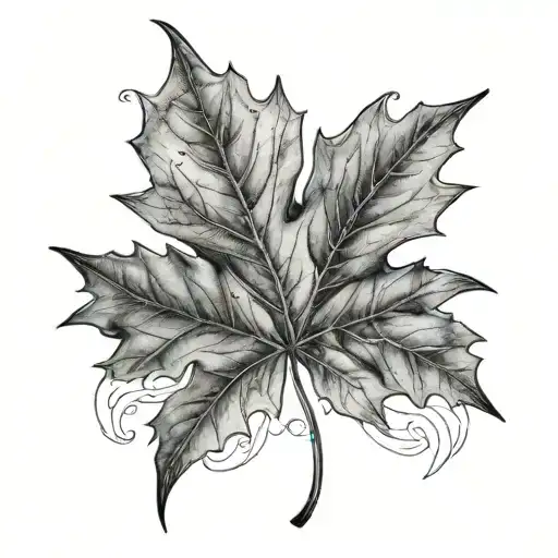 Half Dead Maple Leaf
