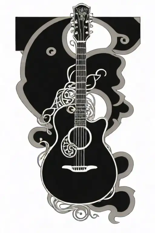 Celtic Knotted Guitar