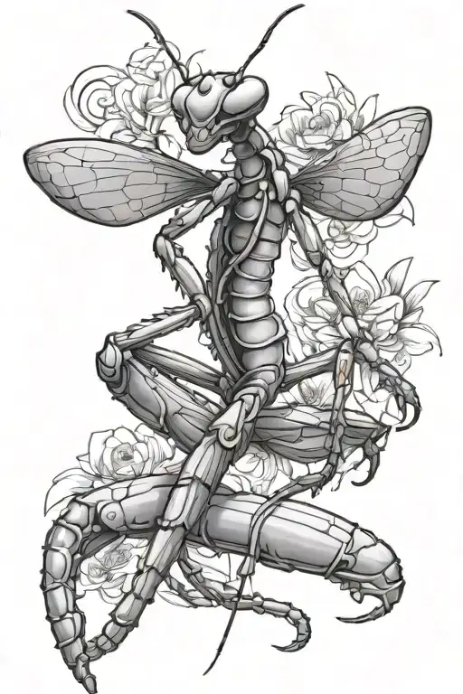 Pray Mantis Black Belt