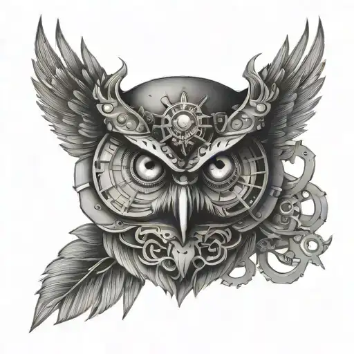 Steam Punk Owl