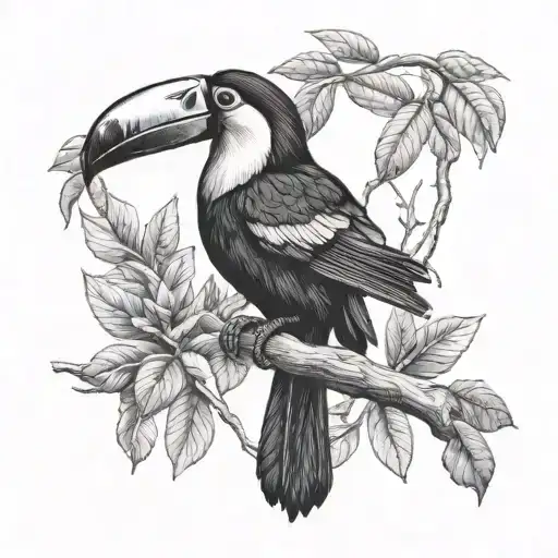 Toucan Ayahuasca Tree