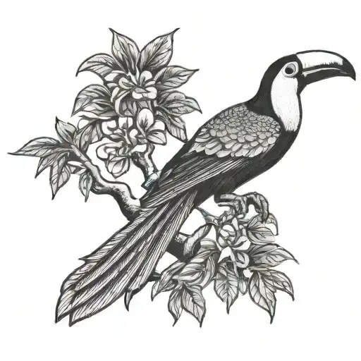 Toucan Ayahuasca Tree