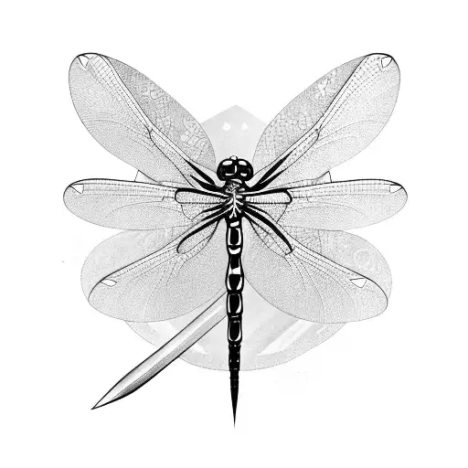 Dragonfly With Sword