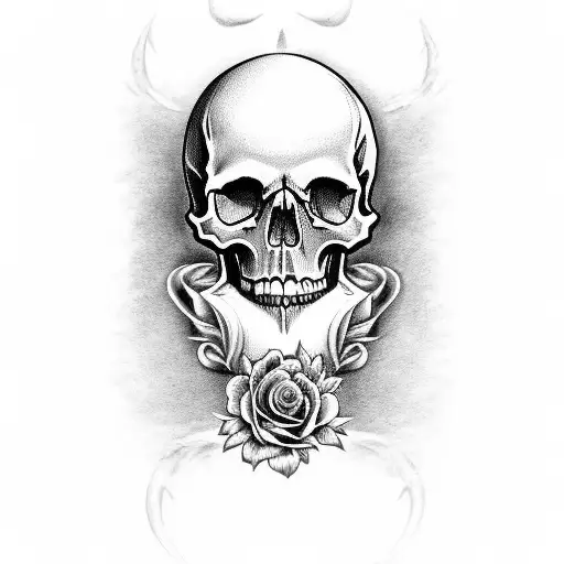 Skull And Roses