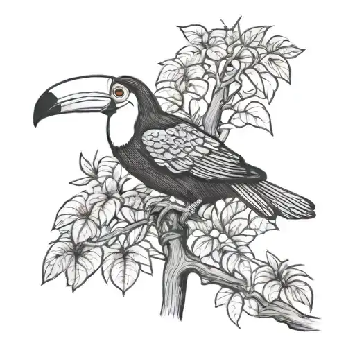 Toucan Ayahuasca Tree