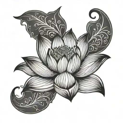 Lotus Flower For Men