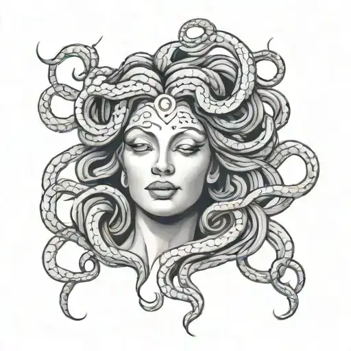 Medusa Winking