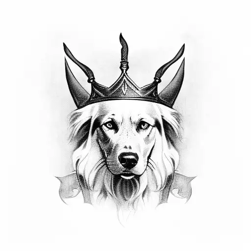 Kings Crown Grey Hound Celtic Spear Filagre