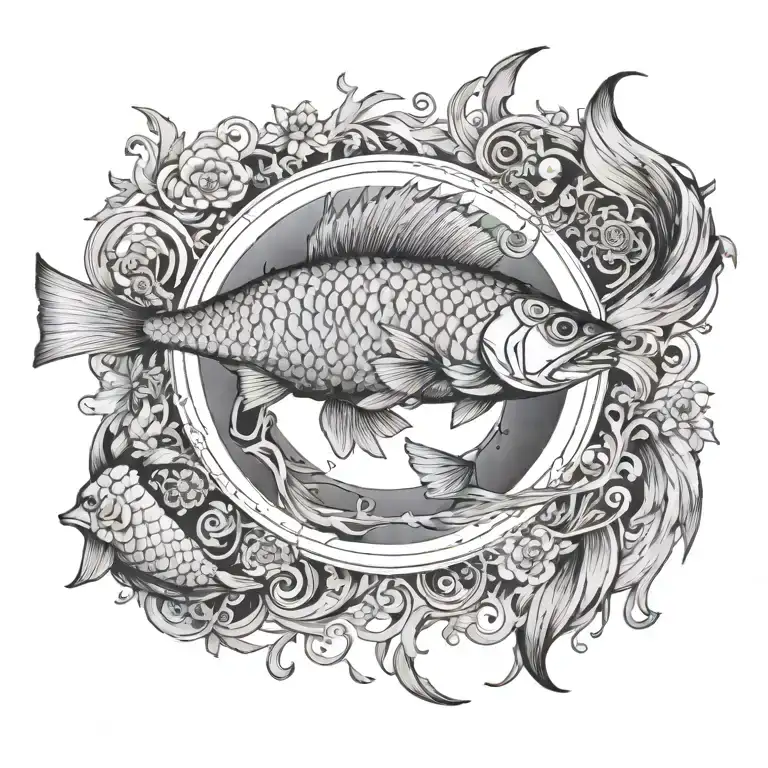 Virgo Women Pisces Fish Surrounded