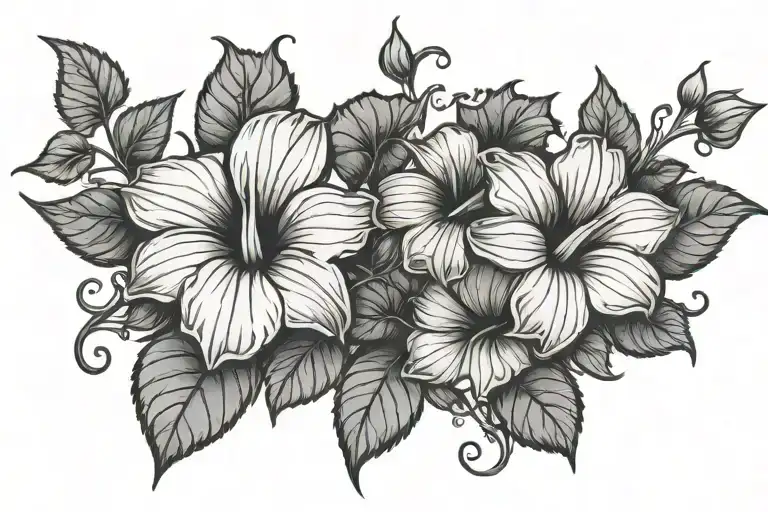 Bloody Morning Glory Vine