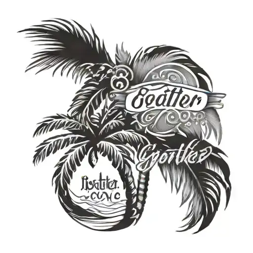 Palm Tree Script Better Together