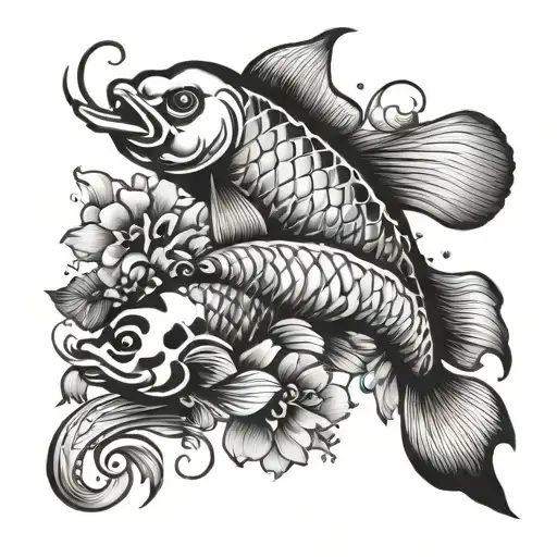 Virgo Women Pisces Koi Fish