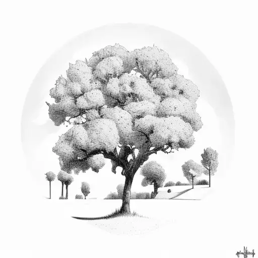 Farm Landscape With Gaming Elements