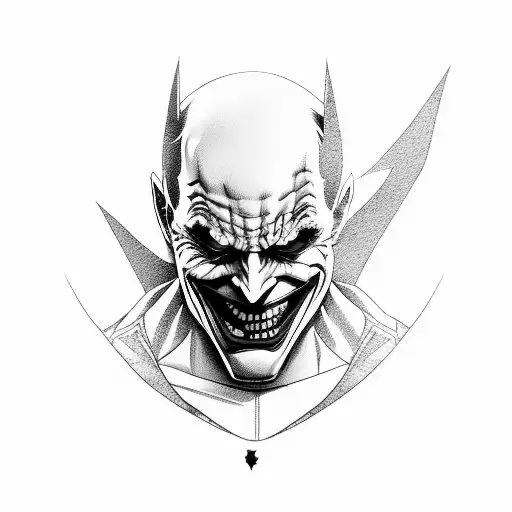 Joker And Batman Morphed