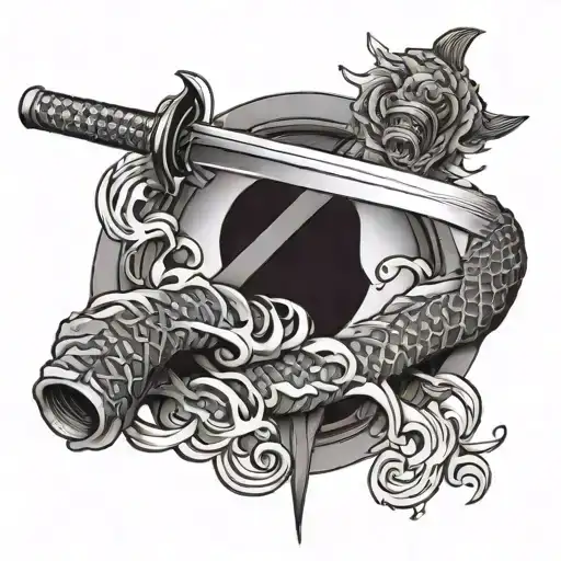 Broken Katana Sword Japanese