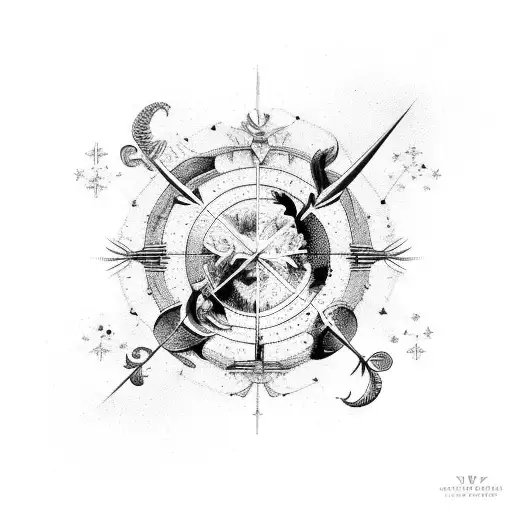 Virgo Taurus And Scorpio Constellations With 444 On Top