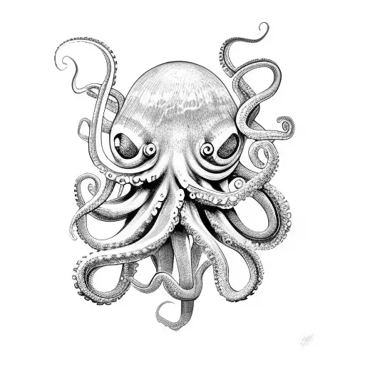 Octopus Spits Ink