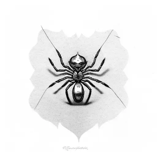 A Spider Playing The Guitar