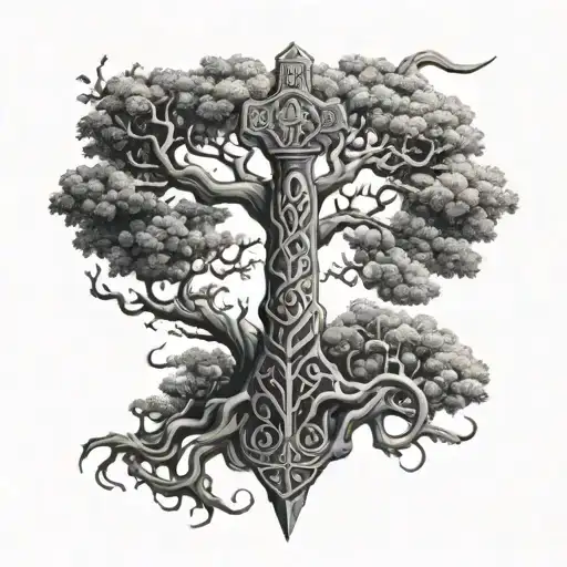 Yggdrasil Mjolnir Gungunir