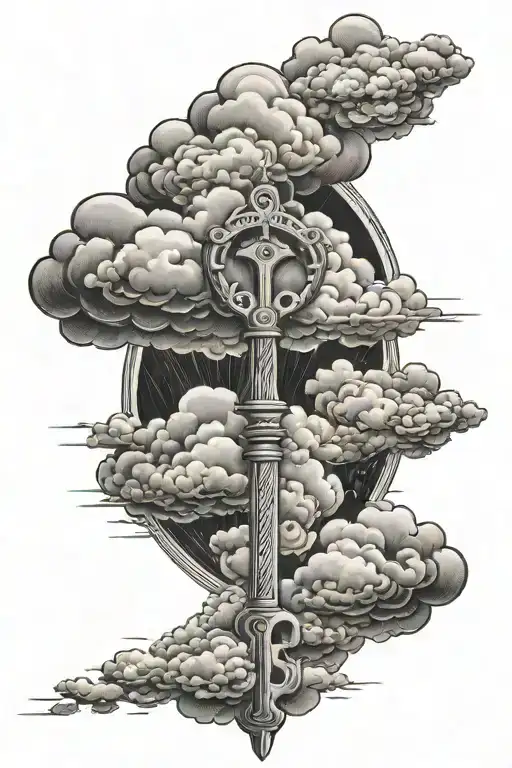 Key Broken Clouds Pray