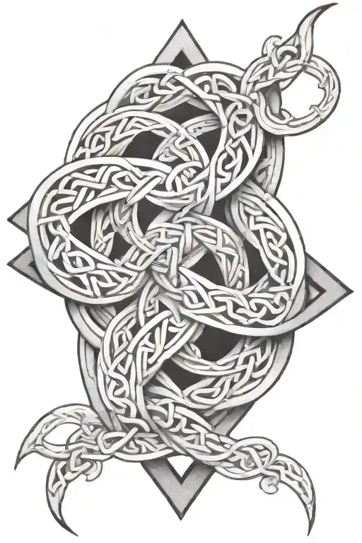 Norse Knotwork Intertwined