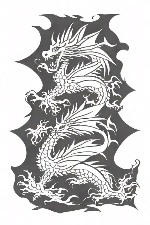 Welsh Dragon Only Exactly As It Is On The Flag