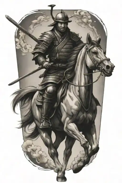 Samurai On Horse