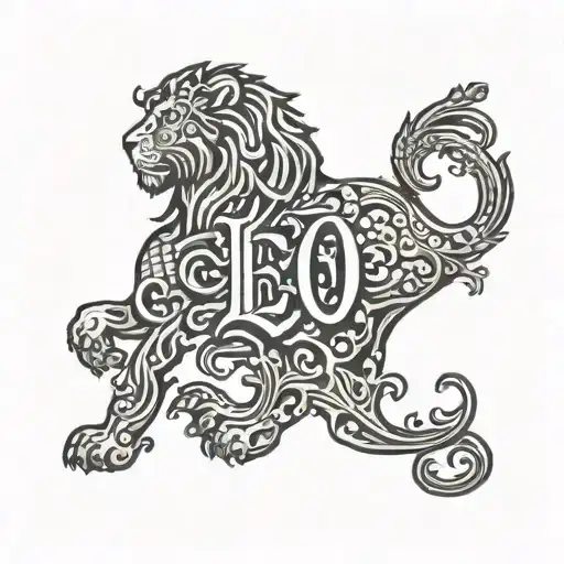 Text Leo With L Being 1 And O Being 0