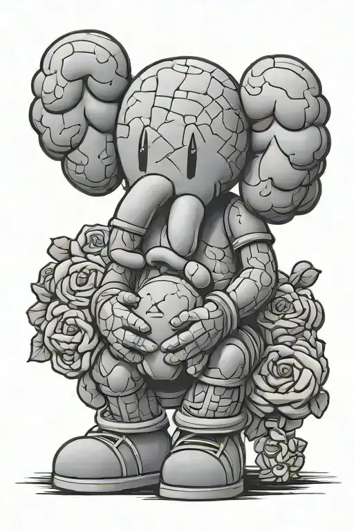 Kaws Companion Holding Kids