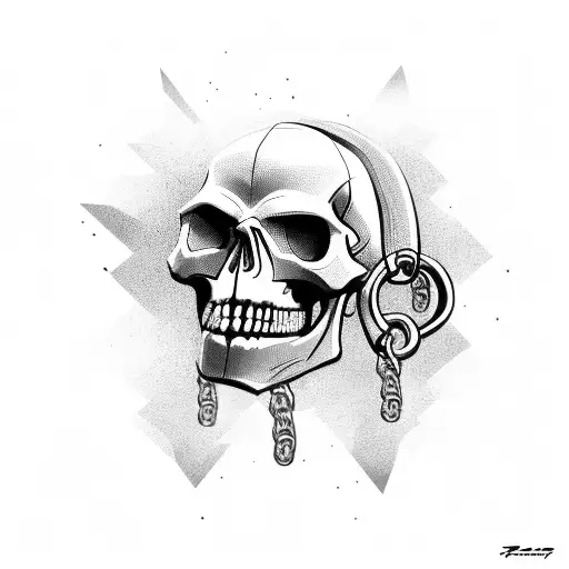 Skull And Carabiner