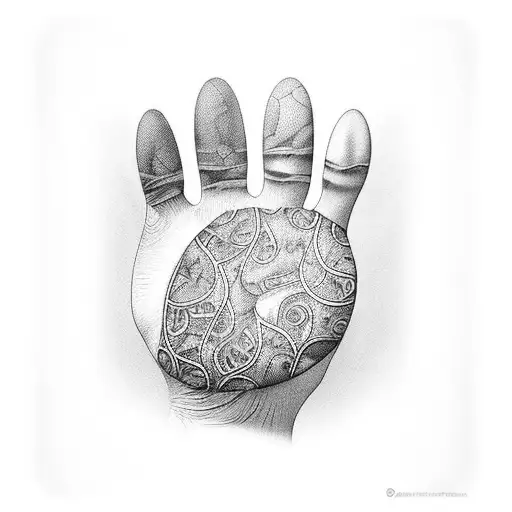 A Realistic Cat Paw With Intricate Details