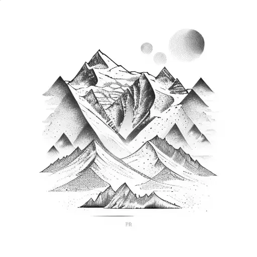 Fine Line Mountain Range