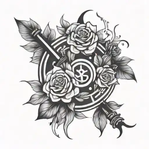 Jedi Symbol With Florals