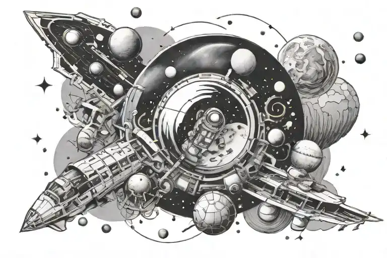 Outer Space Surrounded