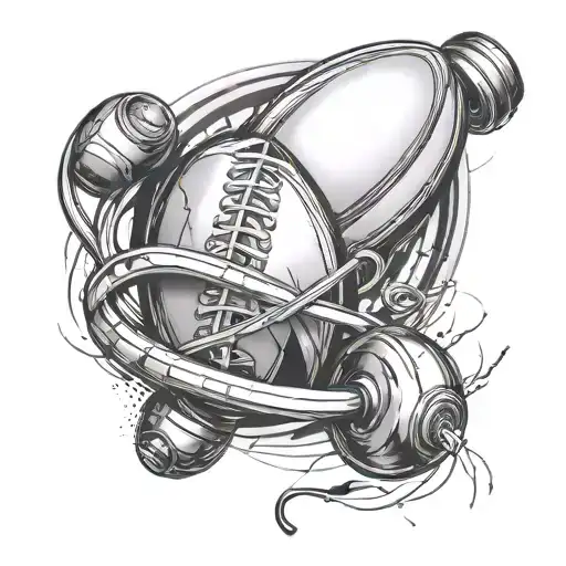 Combine A Stethoscope And A Rugby Ball With Elements Of Strength Training