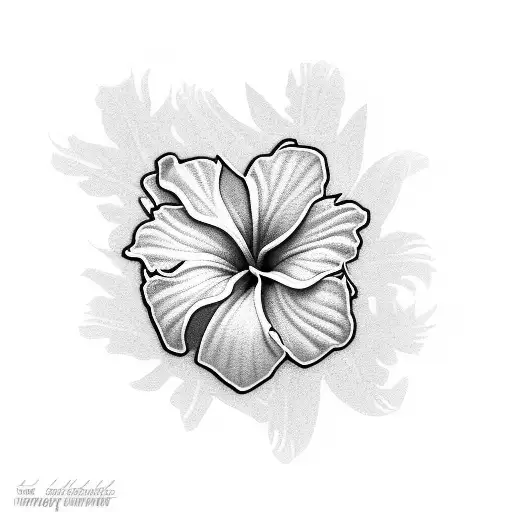 Hibiscus Flower Plumeria Flower Monstera Plant