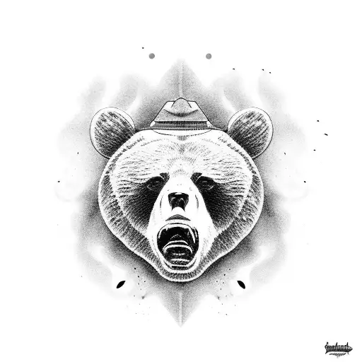 Bear And Fishing In Alberta