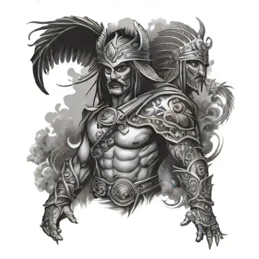 Forearm Sleeve Mexican Warriors