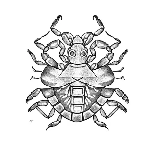 A Scorpion Made Of Burning Dollar Bills