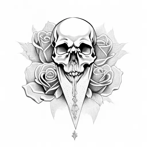 Skull And Roses