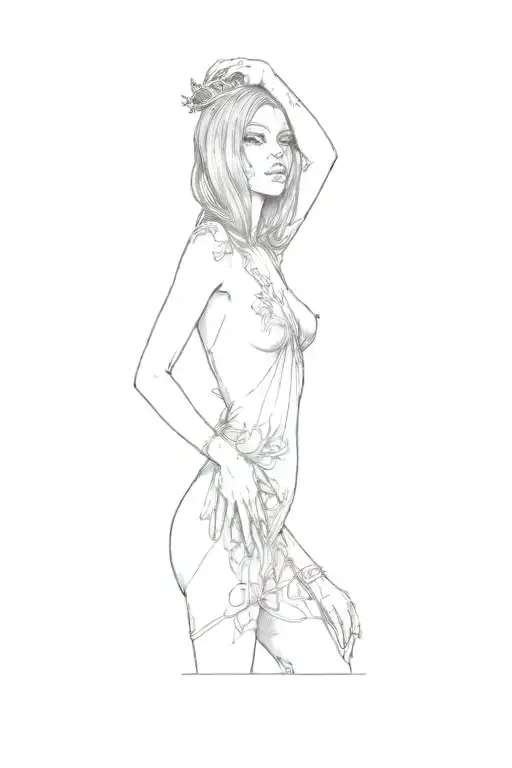 Transforms The Woman Into A Provocative Girl Angel