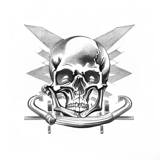 Graveyard With Skeletal Car Mechanics