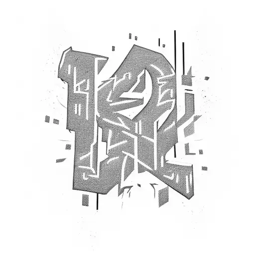 Hardcore Techno Graffiti Lettering Font