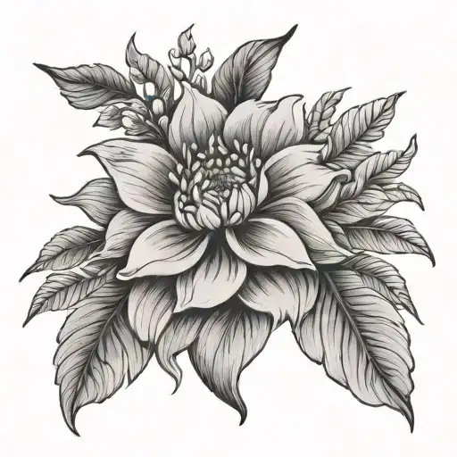 Flower Gentle Animal Resting