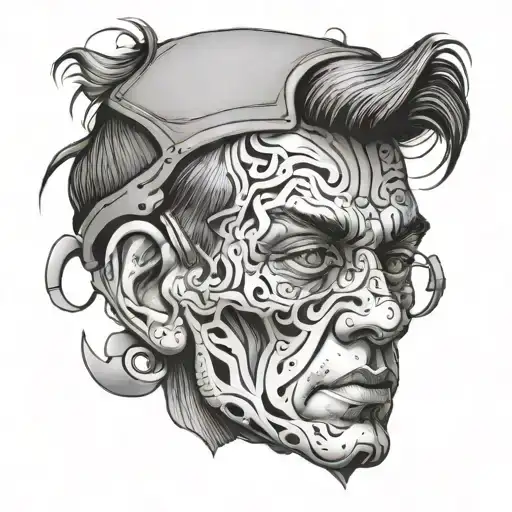 Adhd Mind Portrait Demonstrating