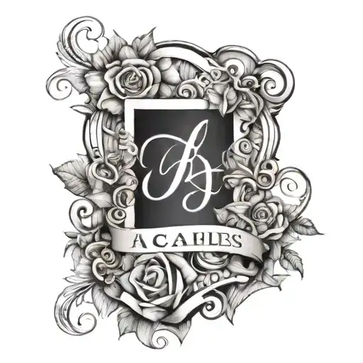 Kids Names Incorporated Into The Design